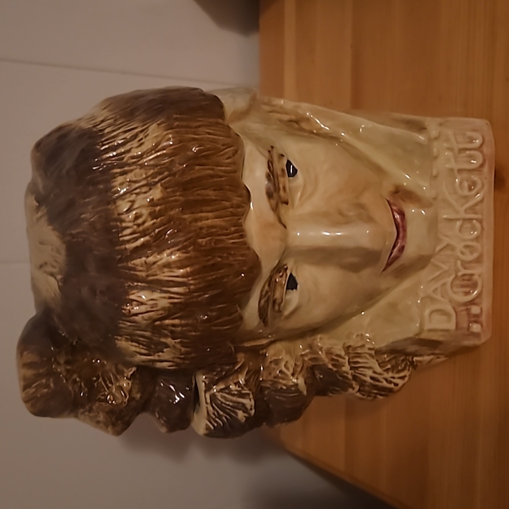 Davy crocket mccoy cookie jar